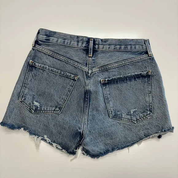 Agolde Denim cut off Shorts 26 - Picture 5 of 6